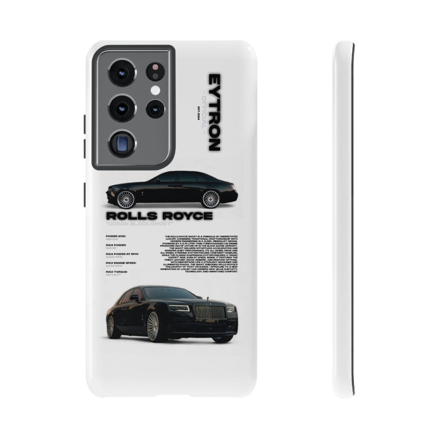 "Ocean Black Ghost" Sturdy Case