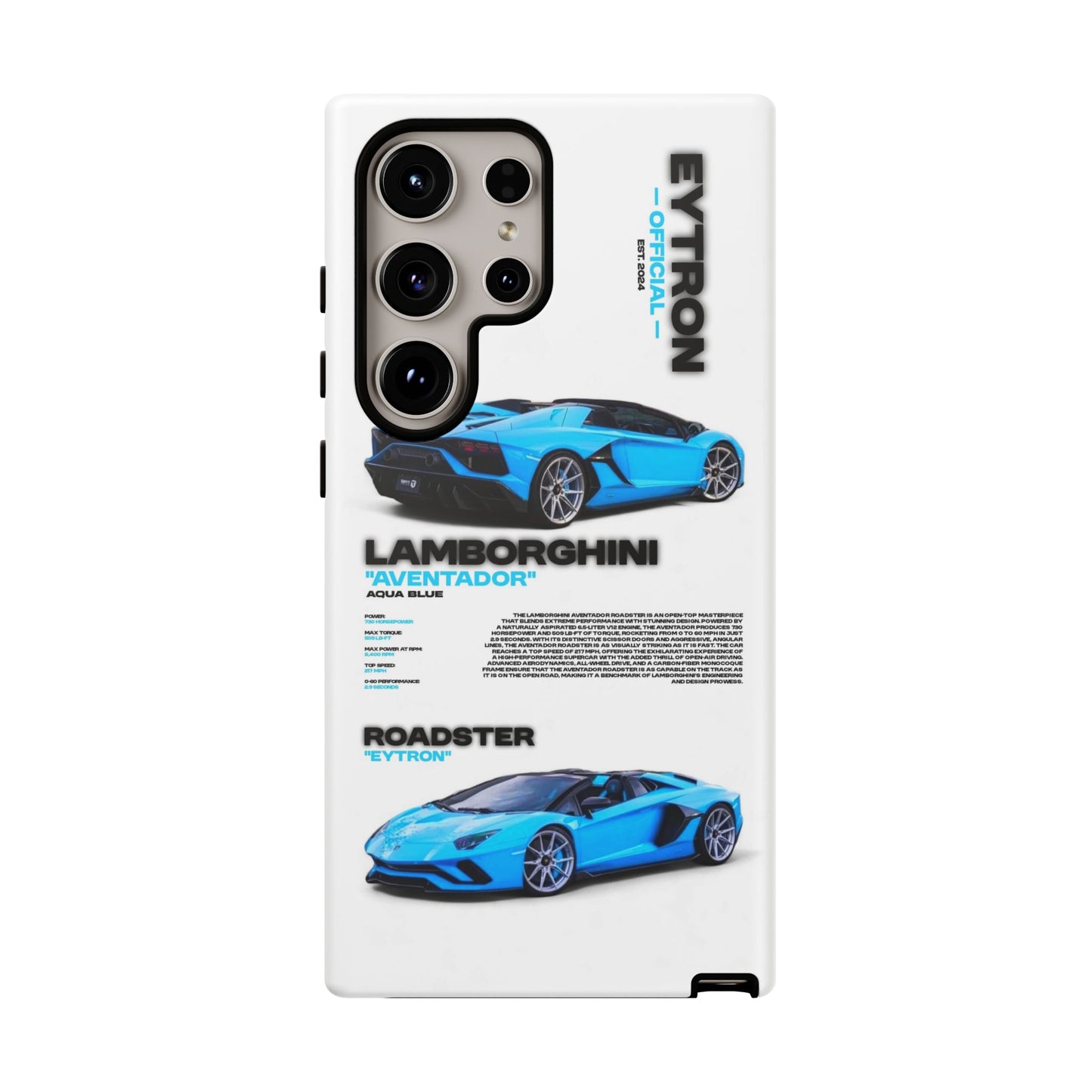 "Aqua Blue" Sturdy Case