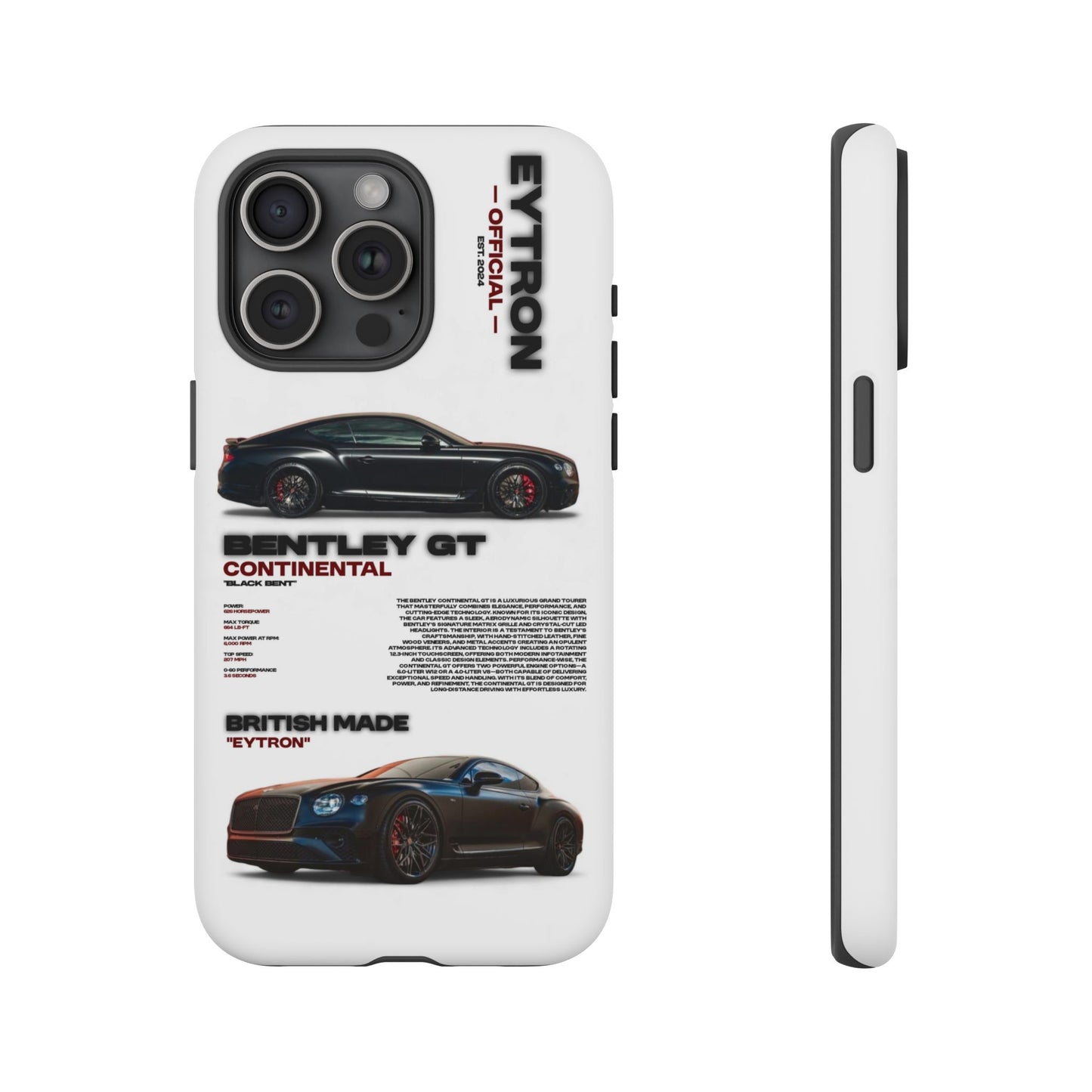 "Black Bent" Sturdy Case