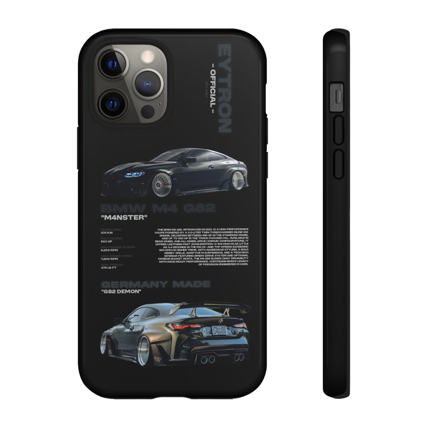 "M4nster" Sturdy Case