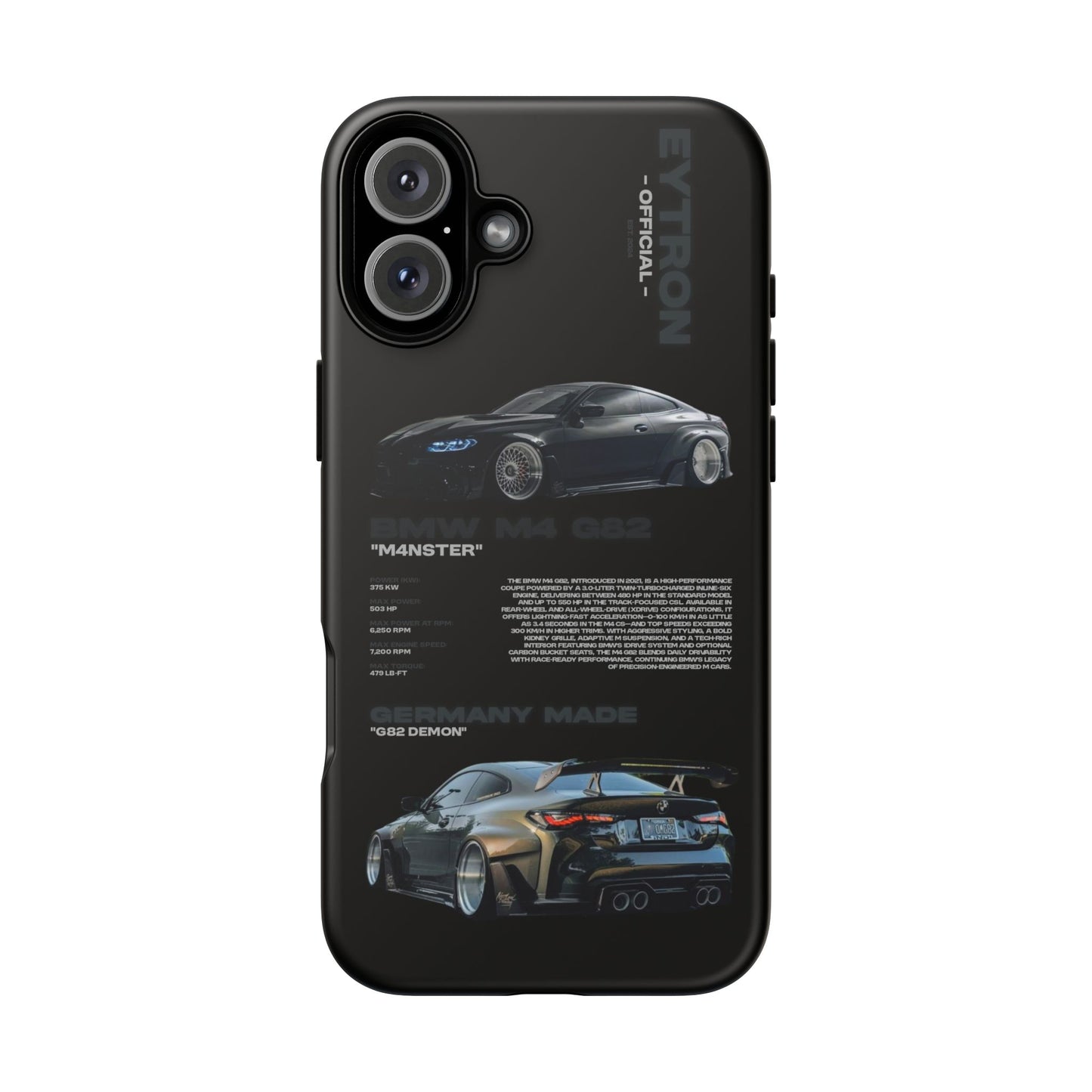 "M4nster" Sturdy Case