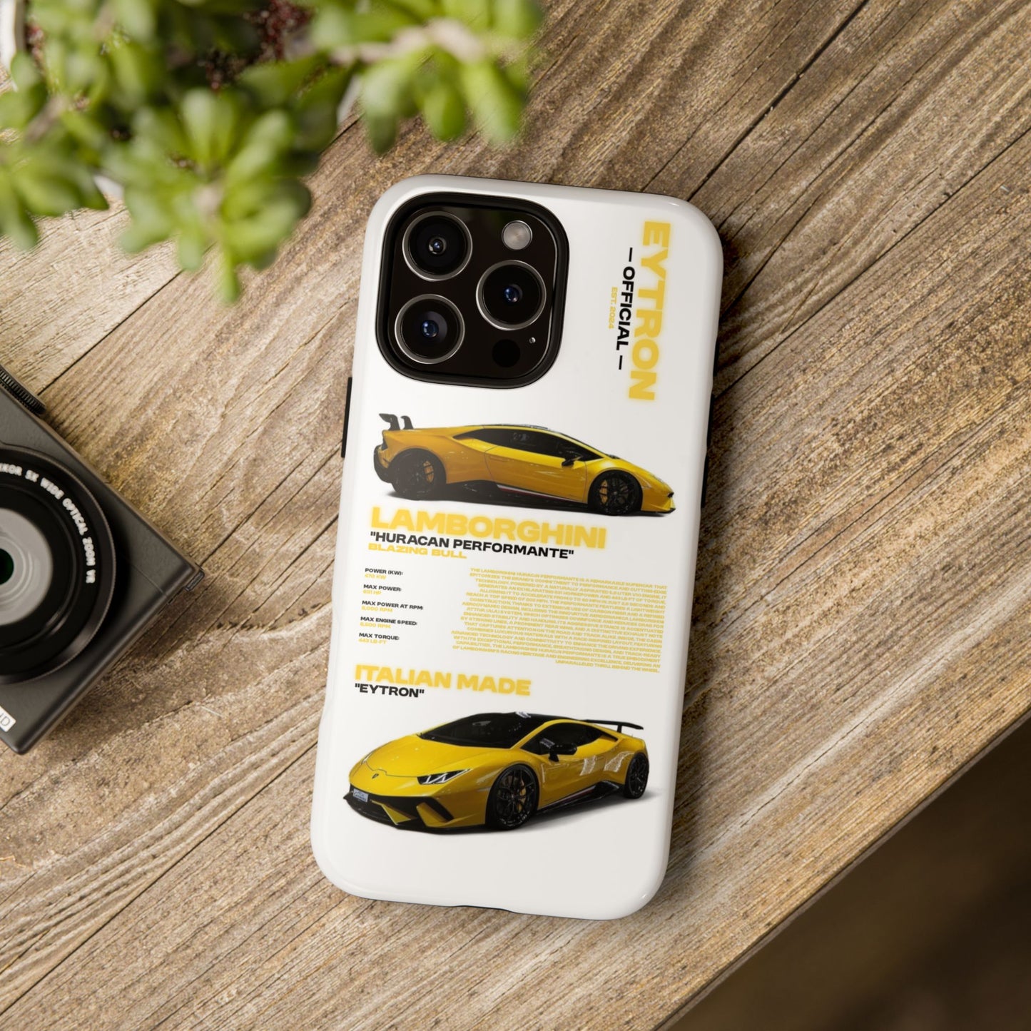 "Blazing Bull" Sturdy Case