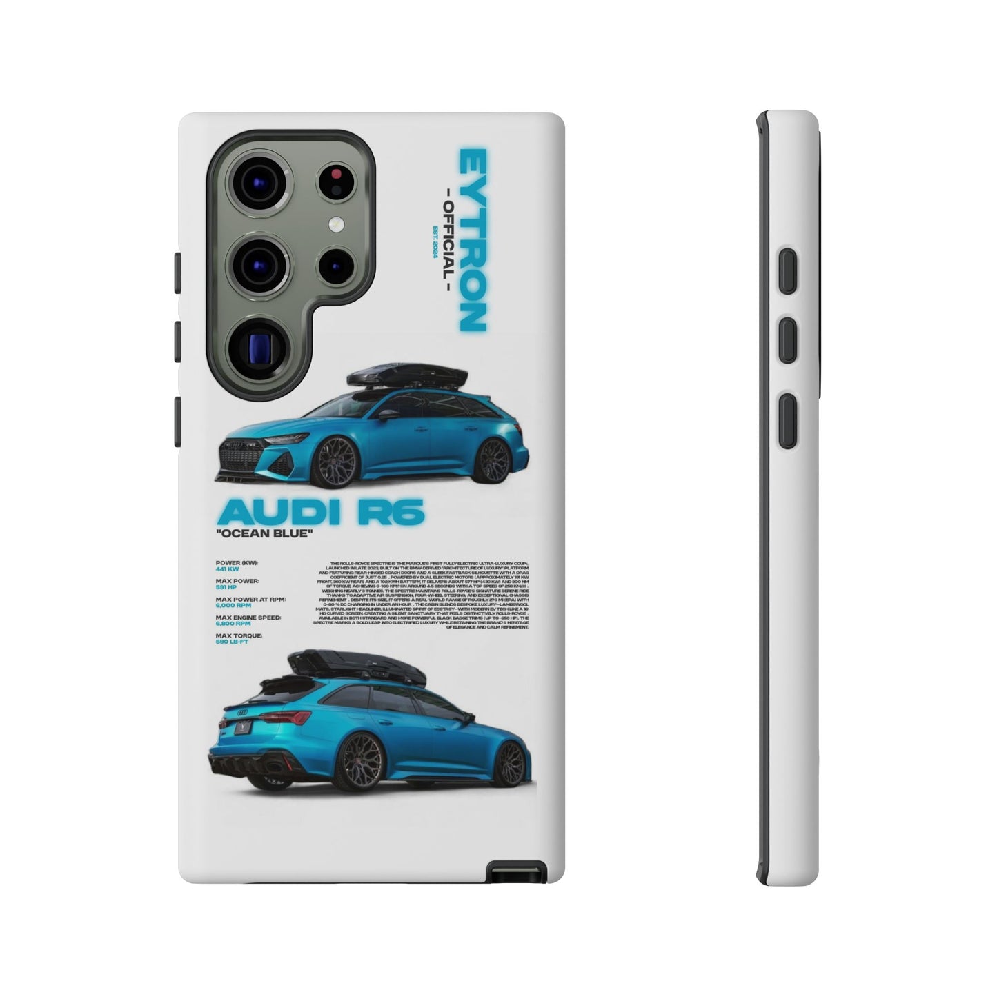 "Ocean Blue R6" Sturdy Case