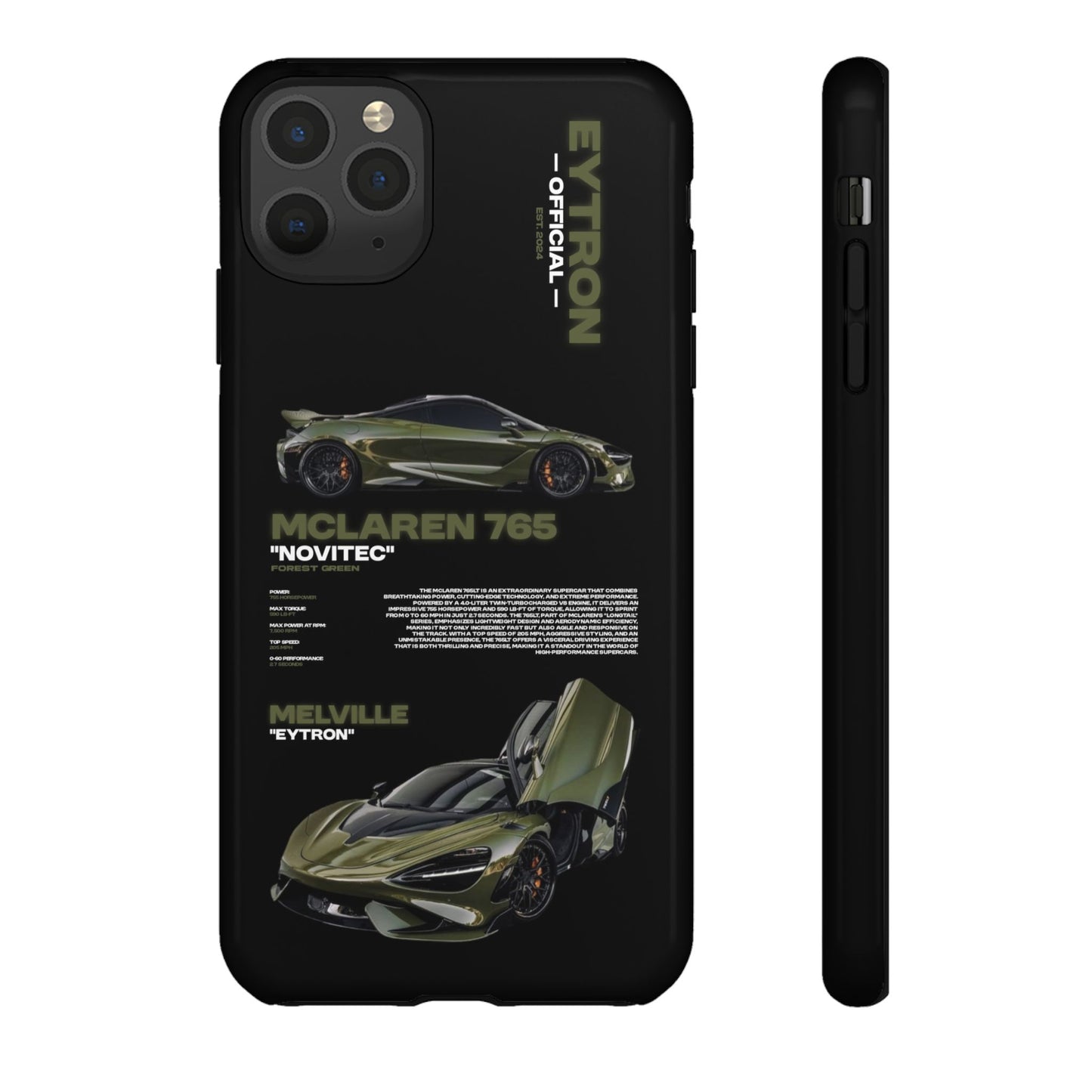 "Forest Green" Sturdy Case