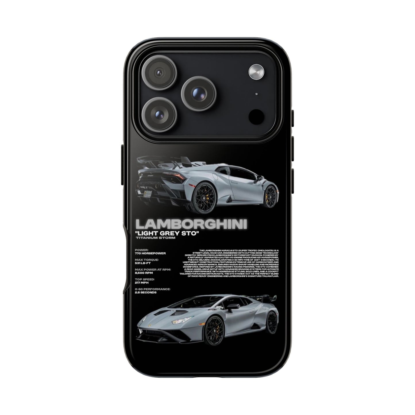 "Titanium Storm" Sturdy Case