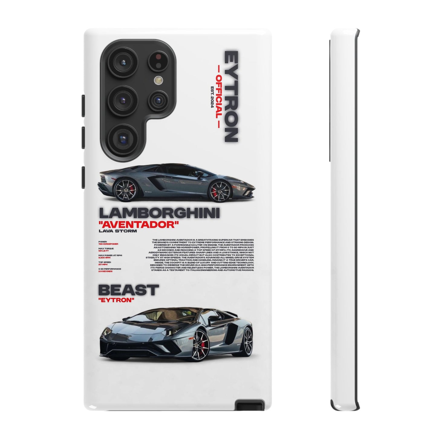"Lava Storm" Sturdy Case