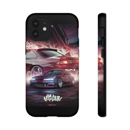 "Wine Red S14" JDM Case