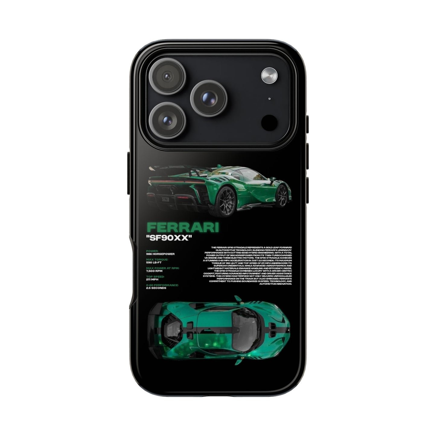 "Verde Velocity" Sturdy Case