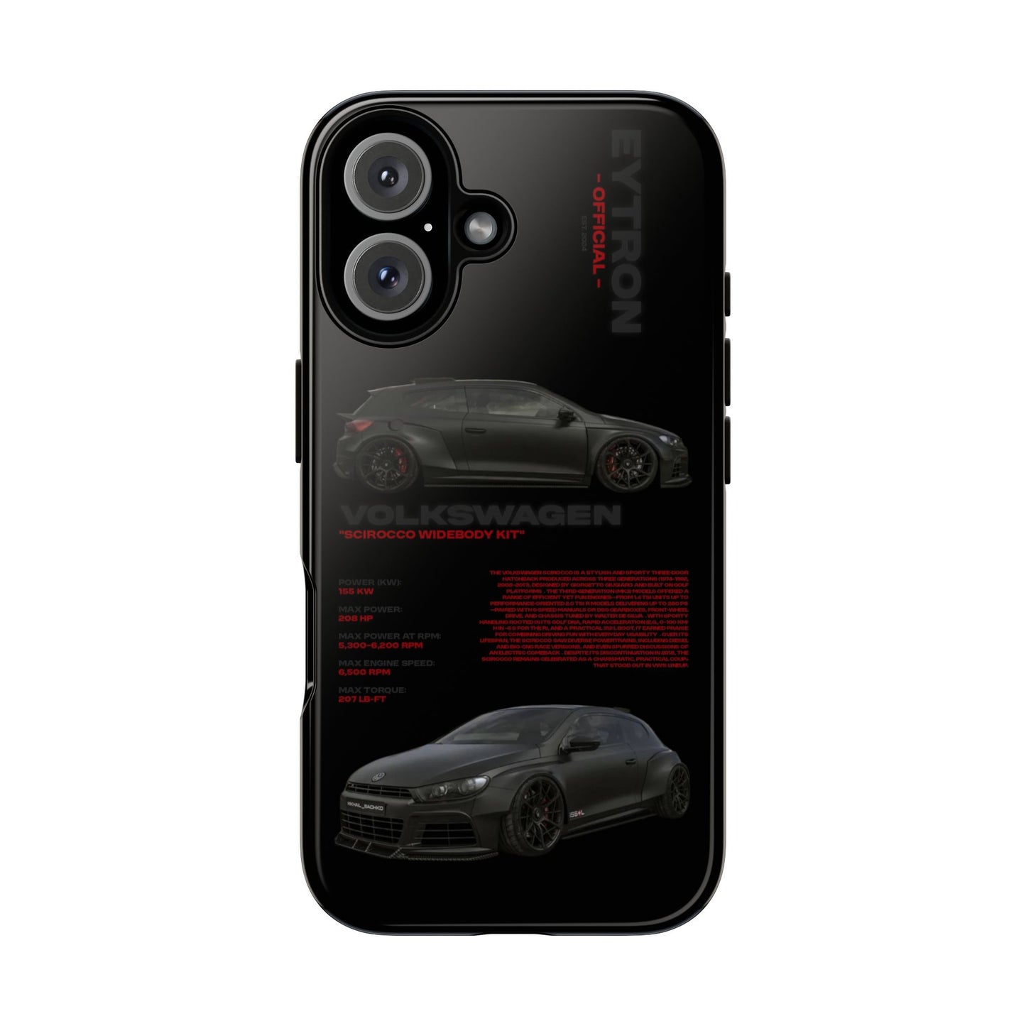 "Scirocco Widebody Kit" Sturdy Case