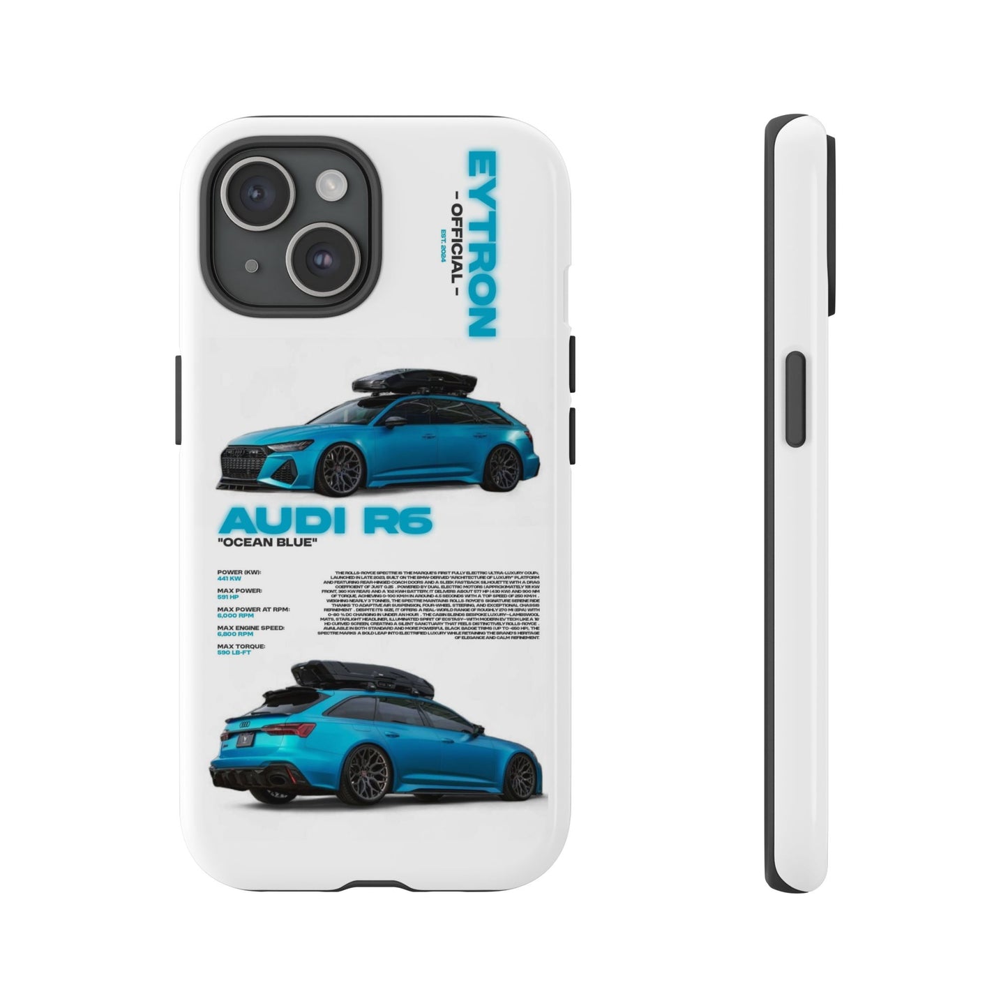 "Ocean Blue R6" Sturdy Case