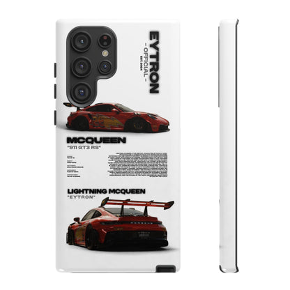 "McQueen" White Tough Case