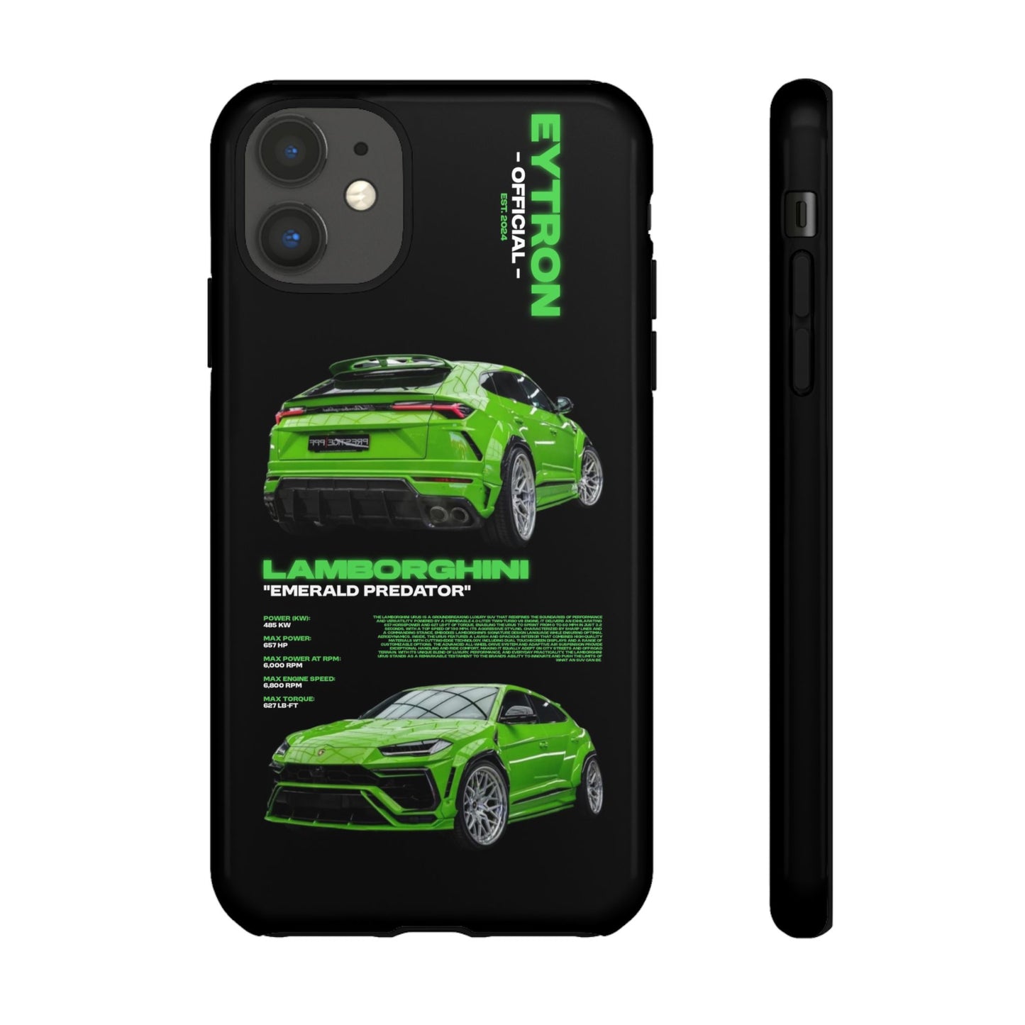 "Emerald Predator" Sturdy Case