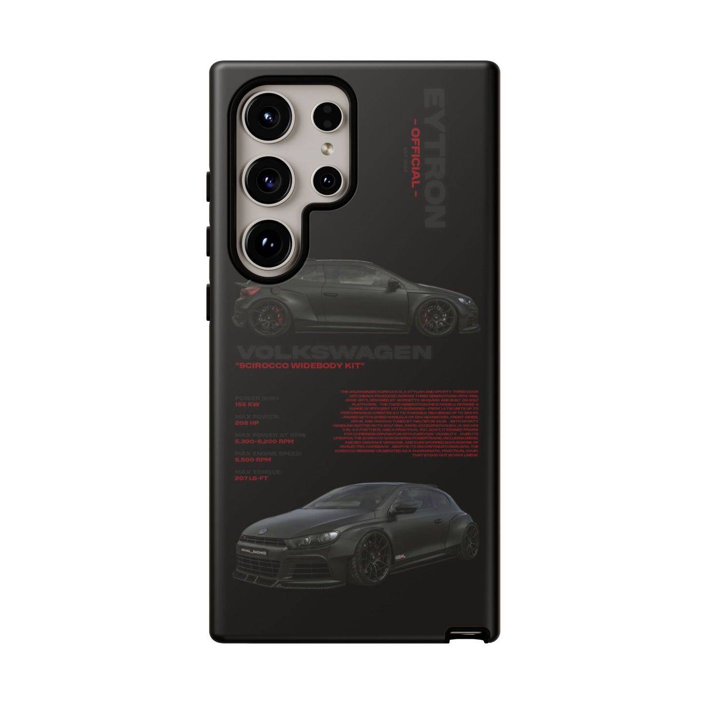 "Scirocco Widebody Kit" Sturdy Case
