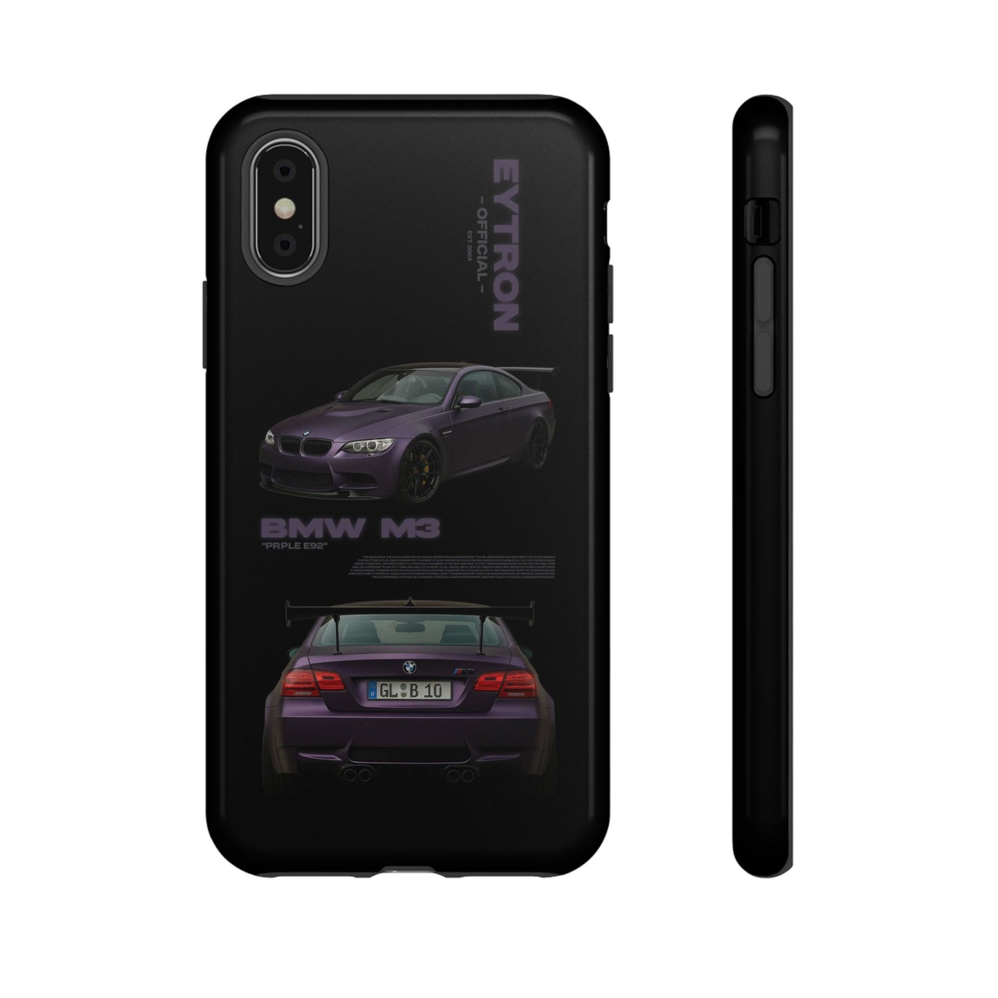 "PRPLE E92" Sturdy Case