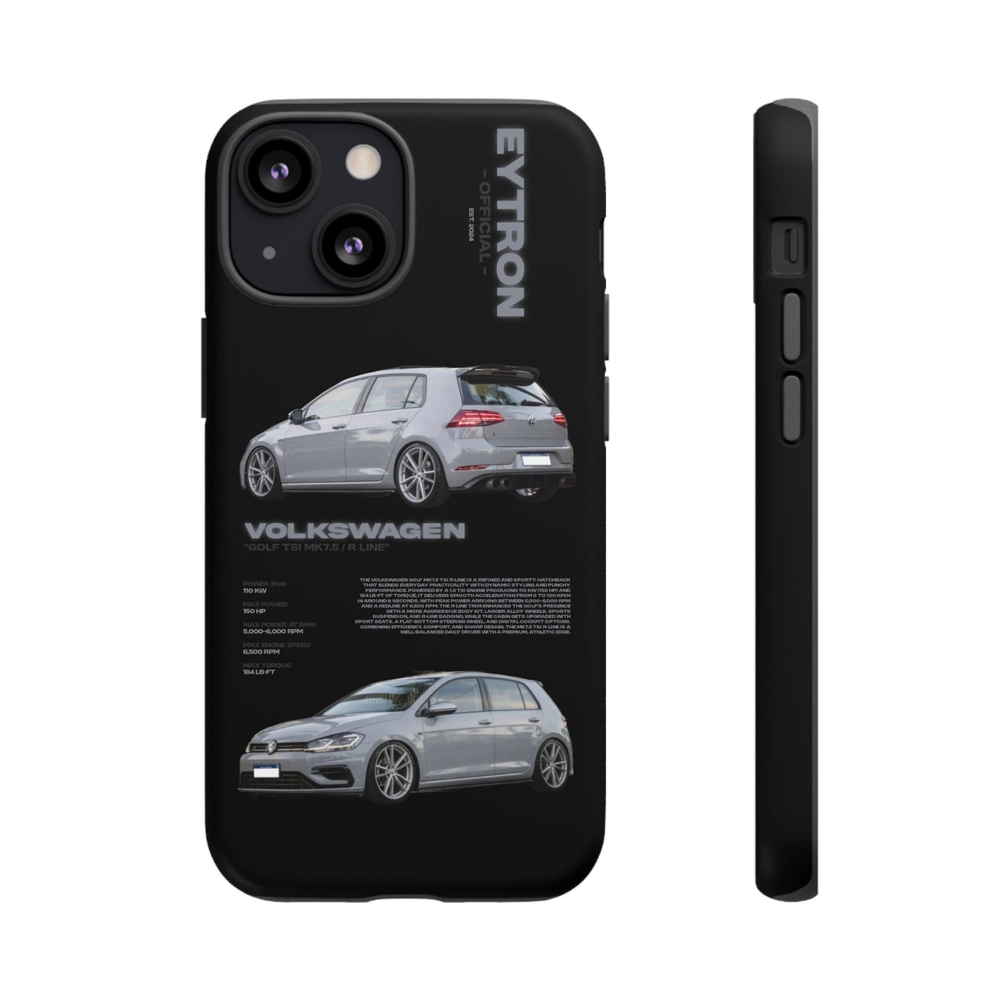 "Golf TSI MK7.5 / R Line" Sturdy Case