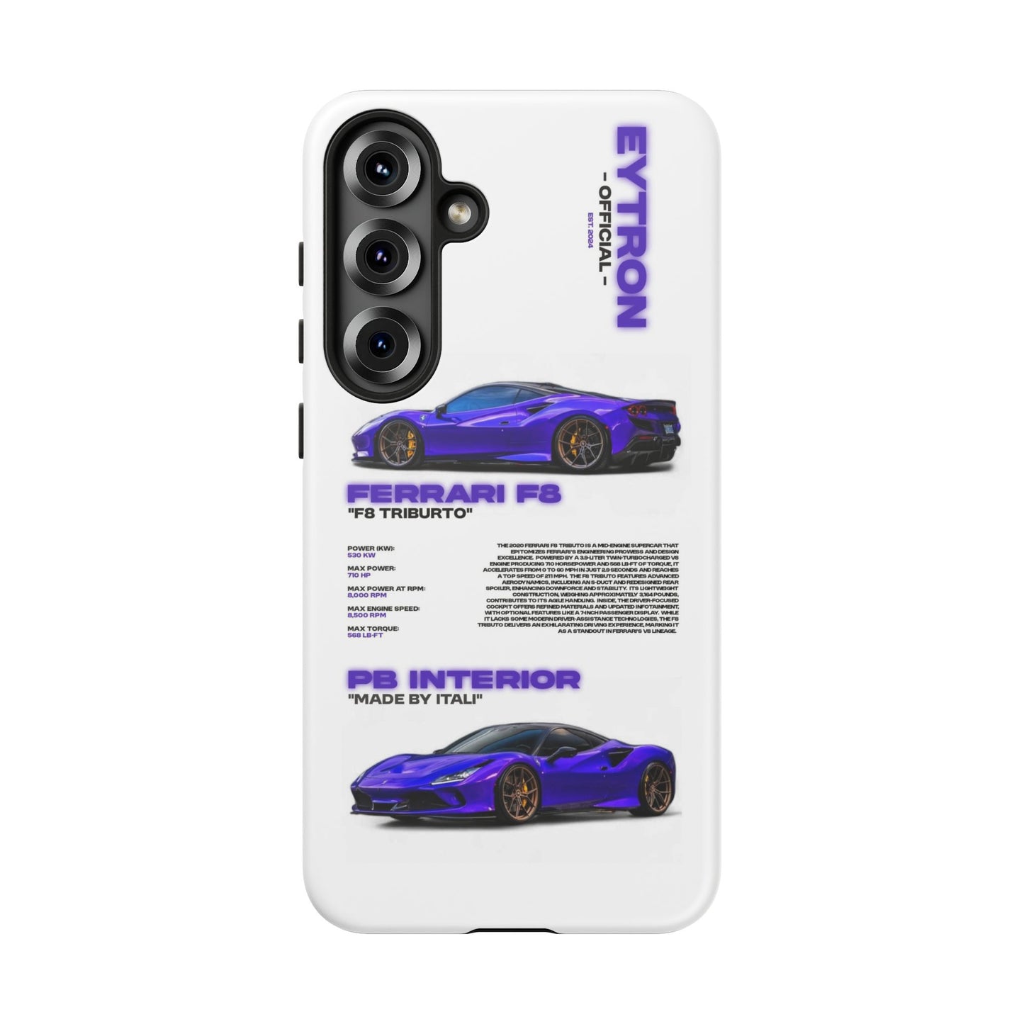 "F8 Triburto" Sturdy Case