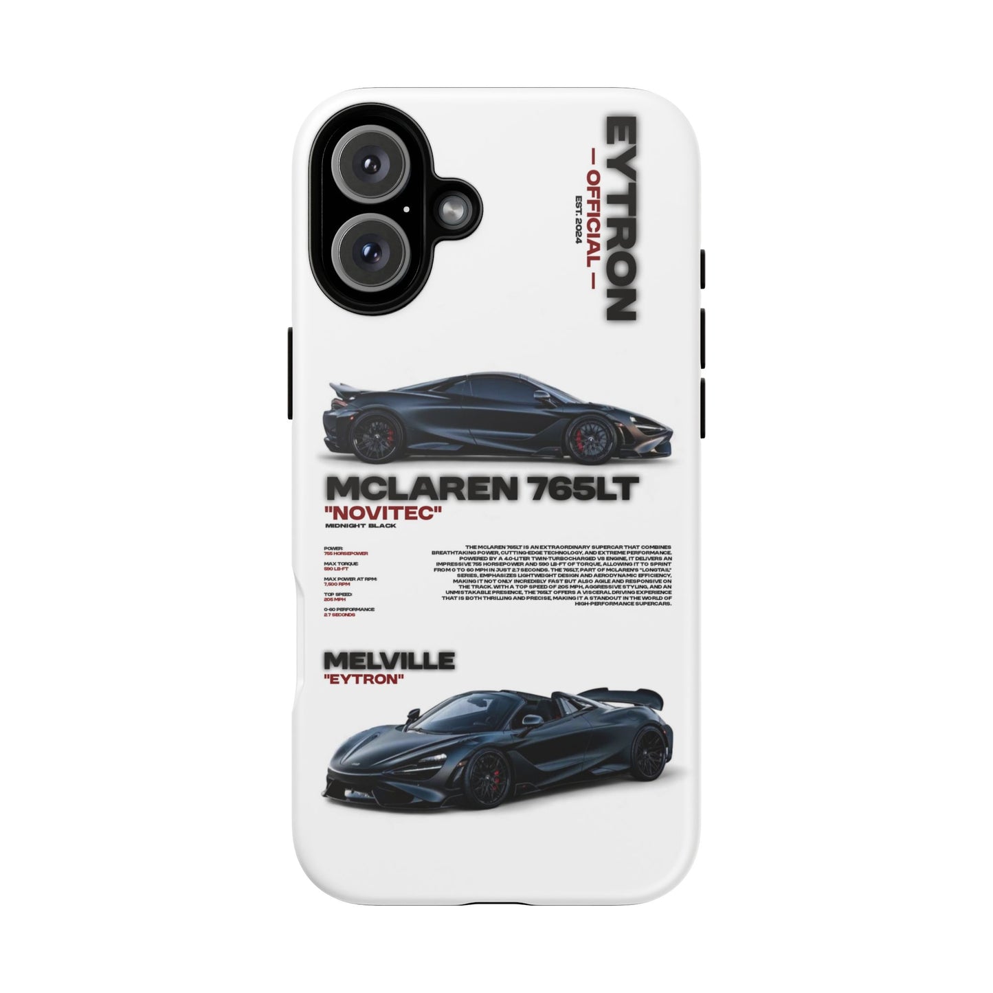 "Midnight Black" Sturdy Case