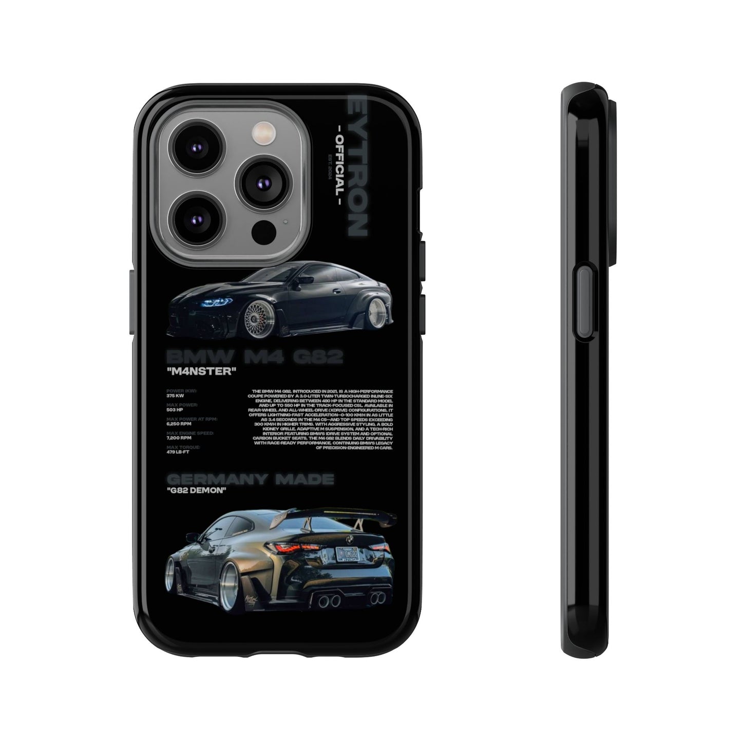 "M4nster" Sturdy Case