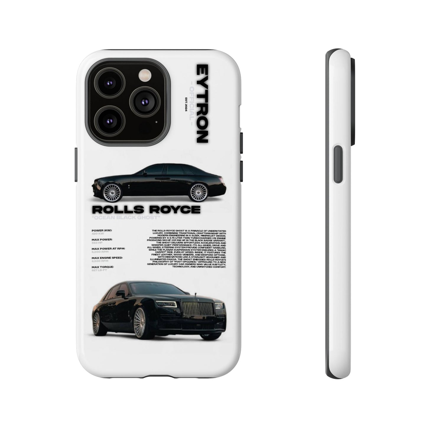 "Ocean Black Ghost" Sturdy Case