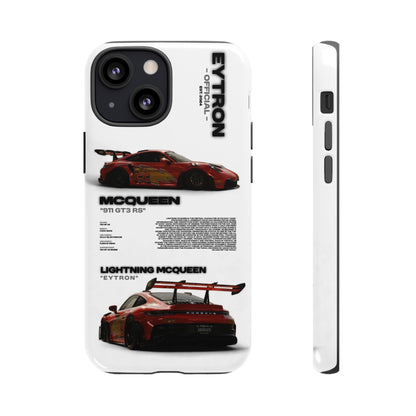 "McQueen" White Tough Case