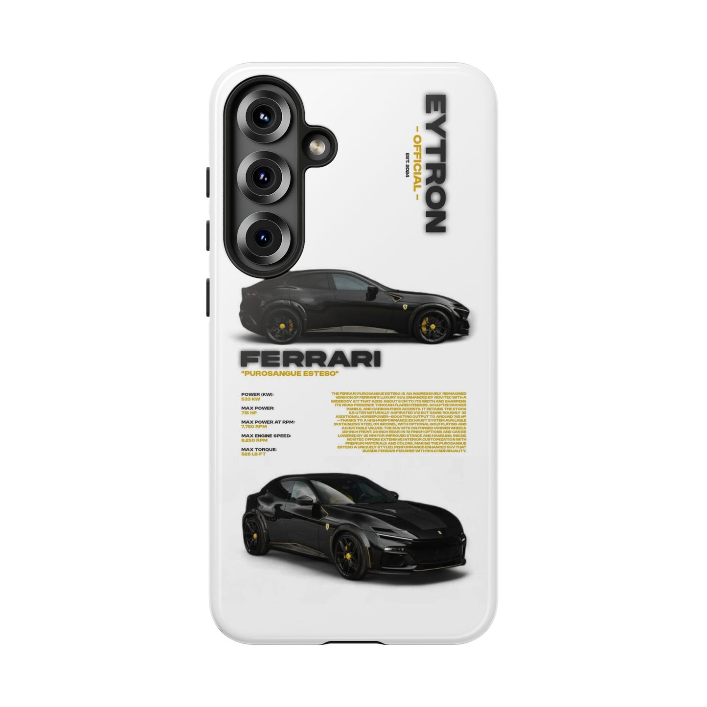 "Purosangue Esteso" Sturdy Case