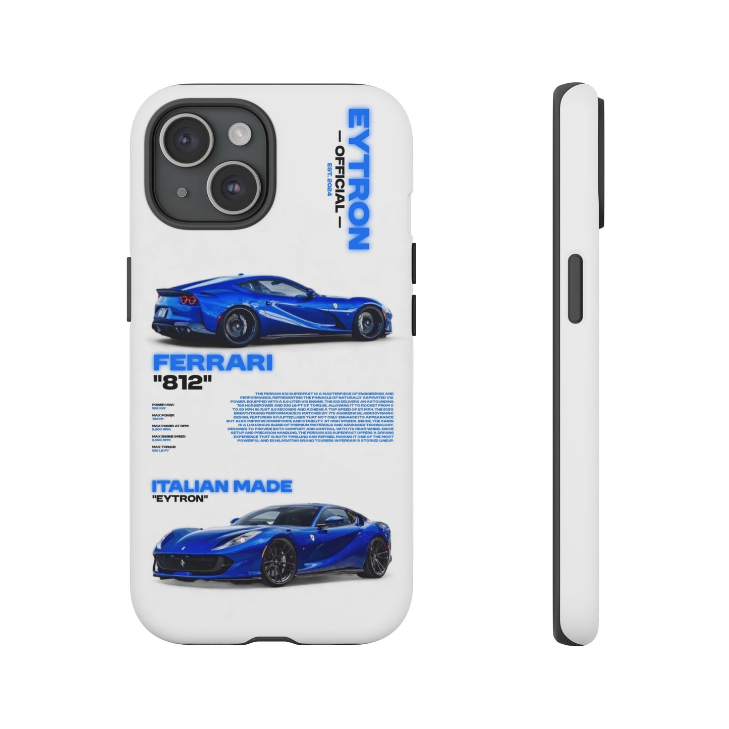 "Blue Thunder" Sturdy Case