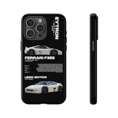 "Fiery White Moon" Sturdy Case