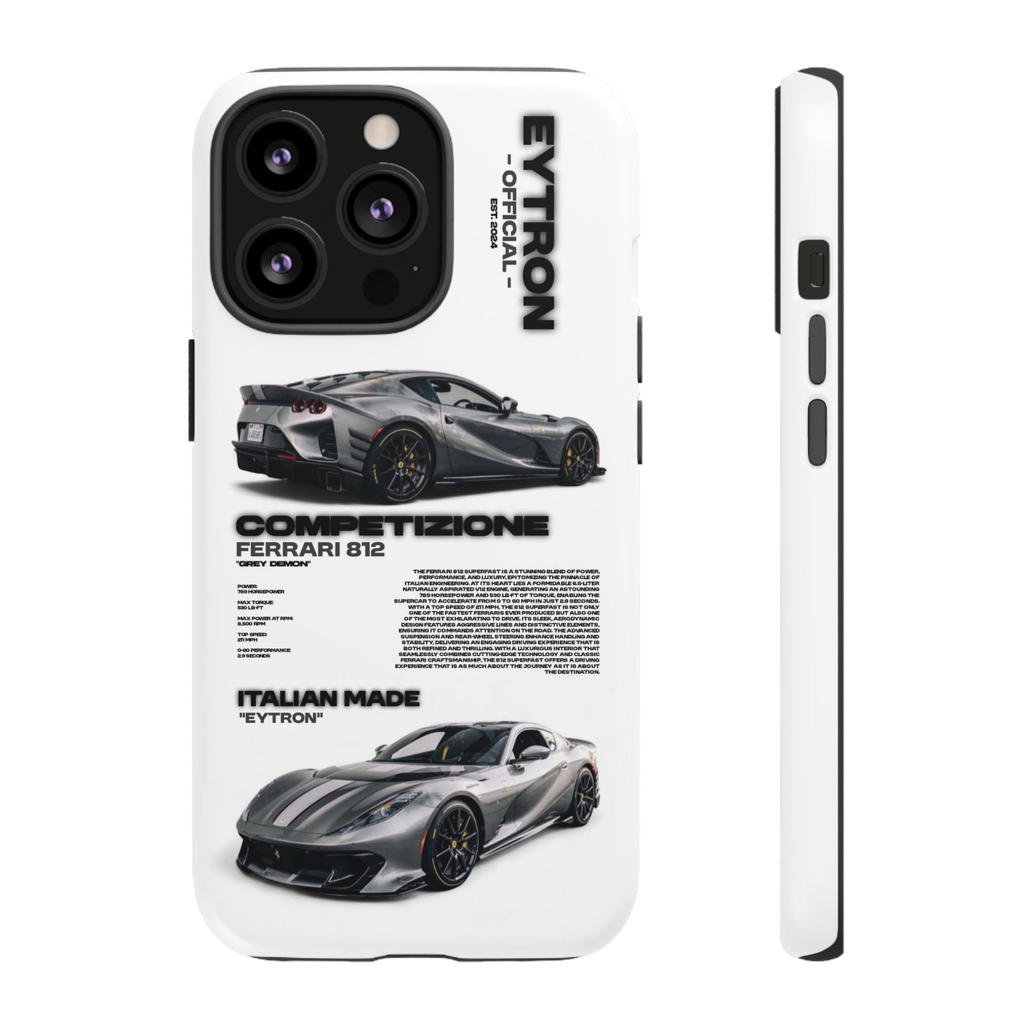 "Grey Demon" Sturdy Case
