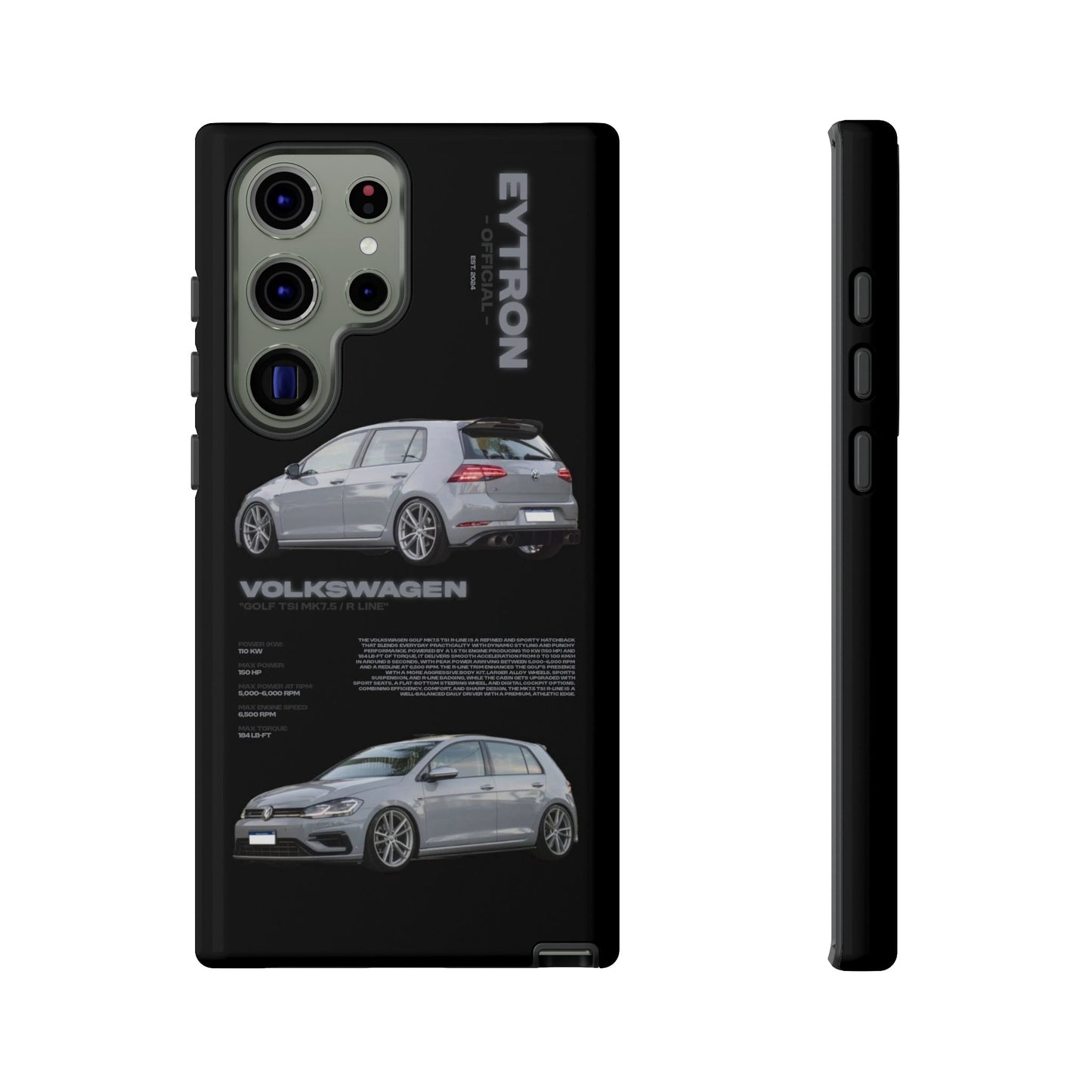 "Golf TSI MK7.5 / R Line" Sturdy Case