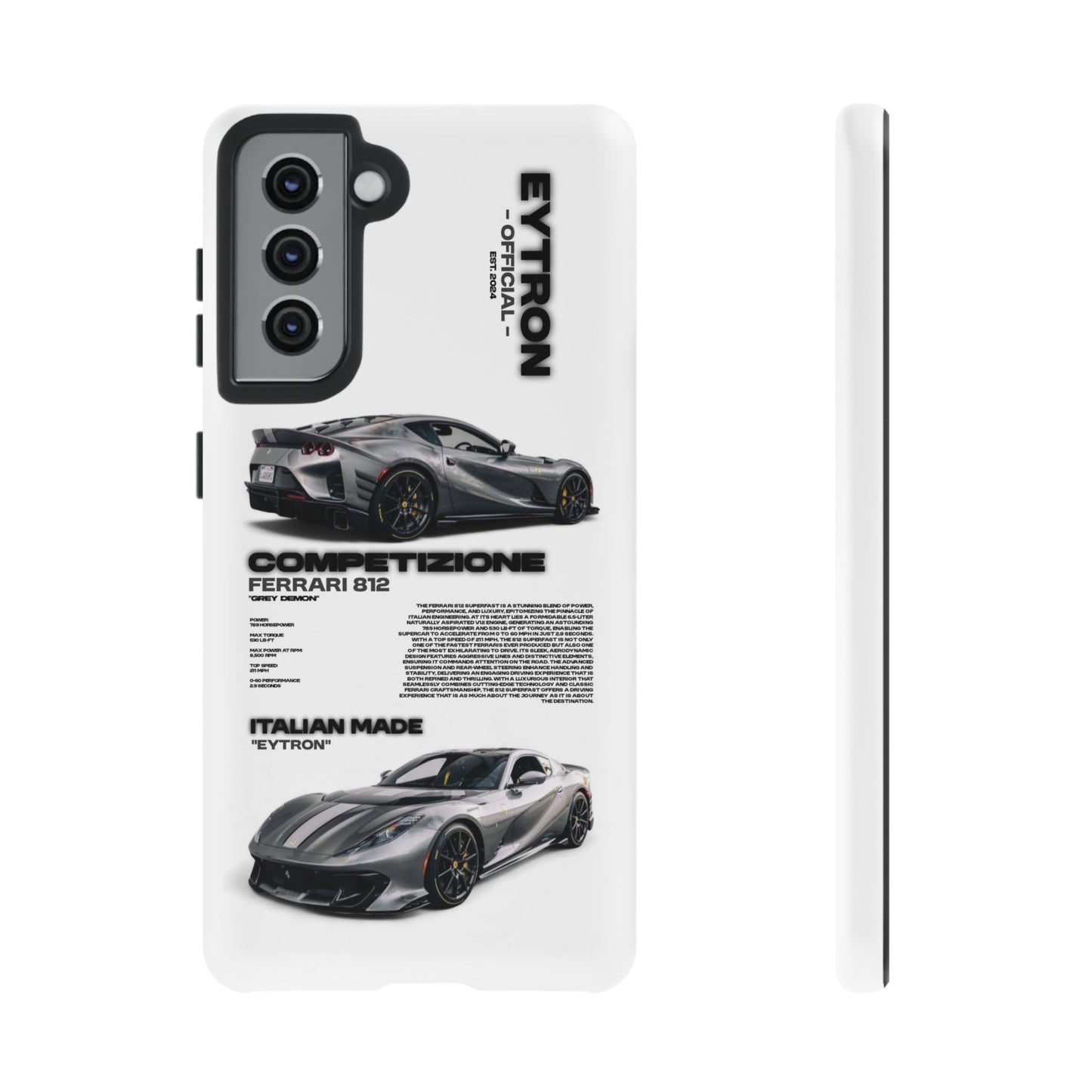 "Grey Demon" Sturdy Case