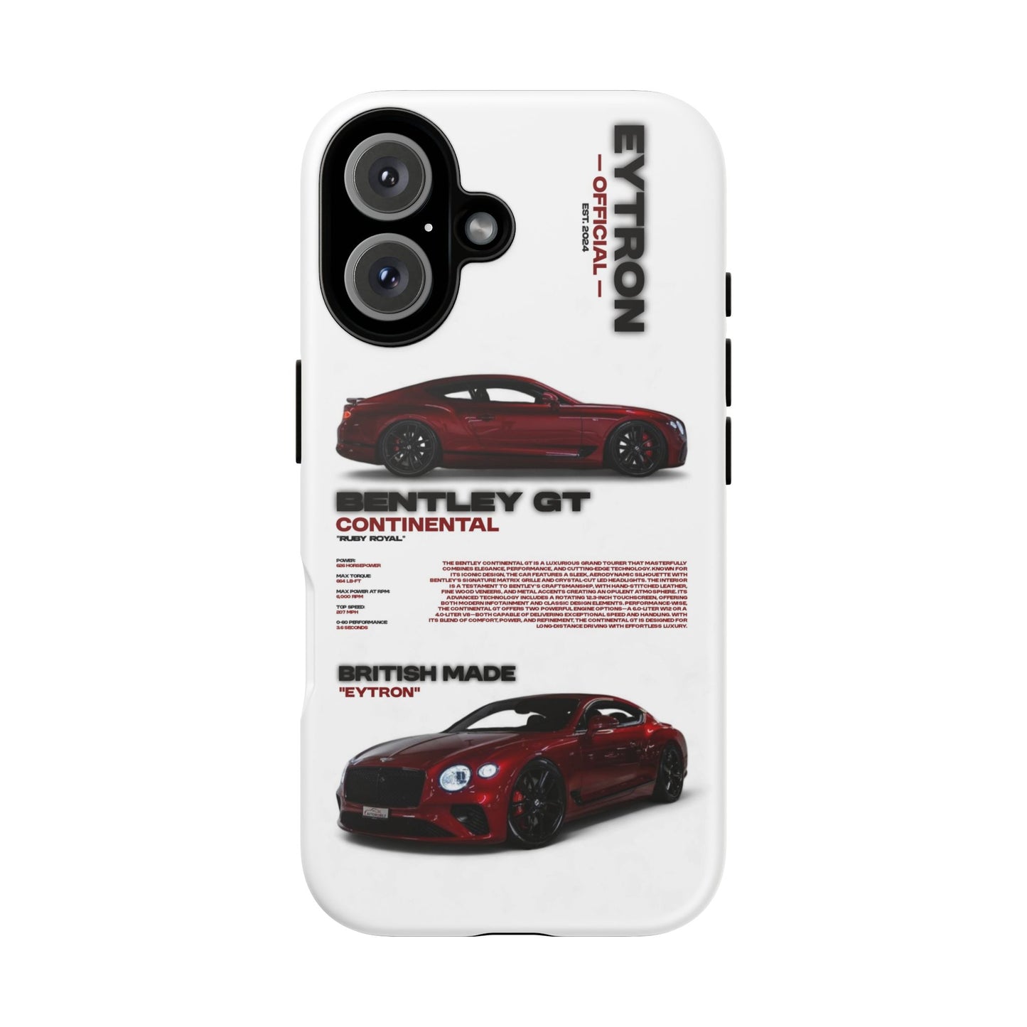 "Ruby Royal" Sturdy Case