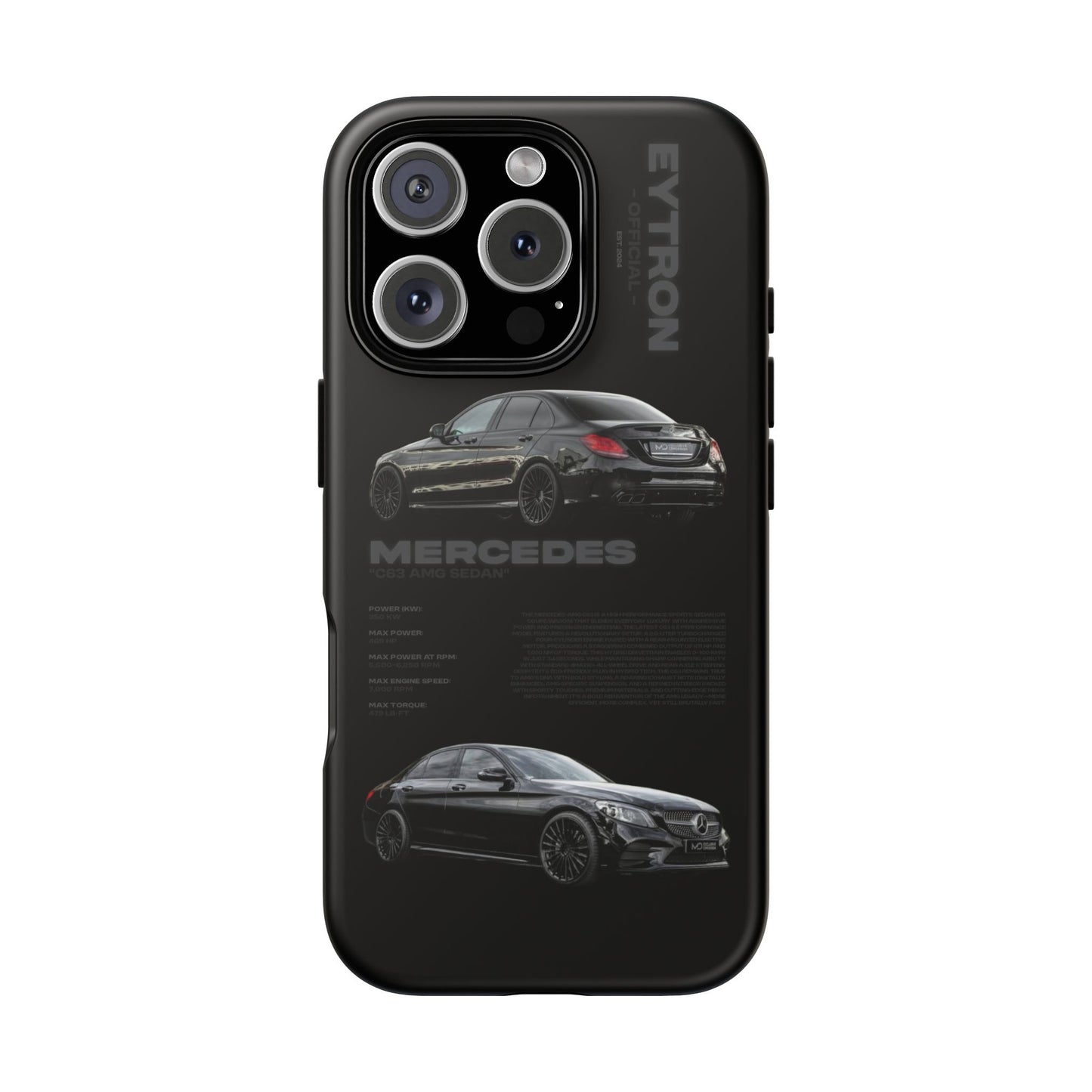 "C63 AMG Sedan" Sturdy Case