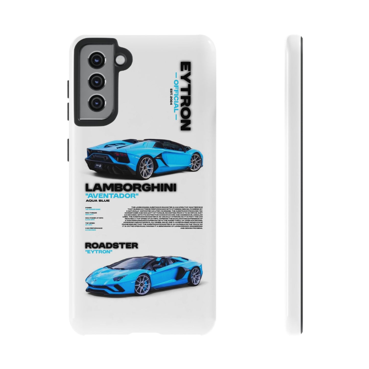 "Aqua Blue" Sturdy Case