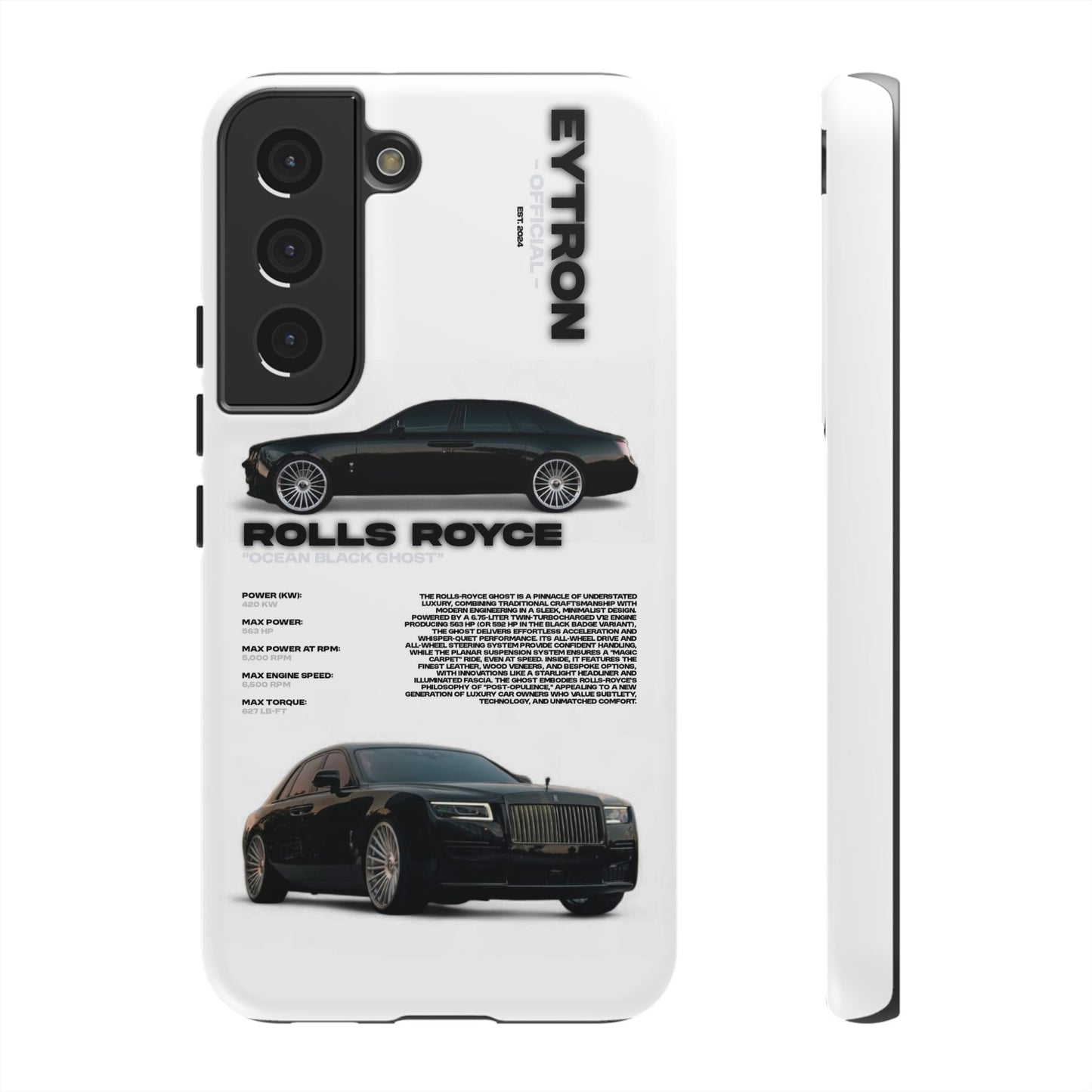 "Ocean Black Ghost" Sturdy Case