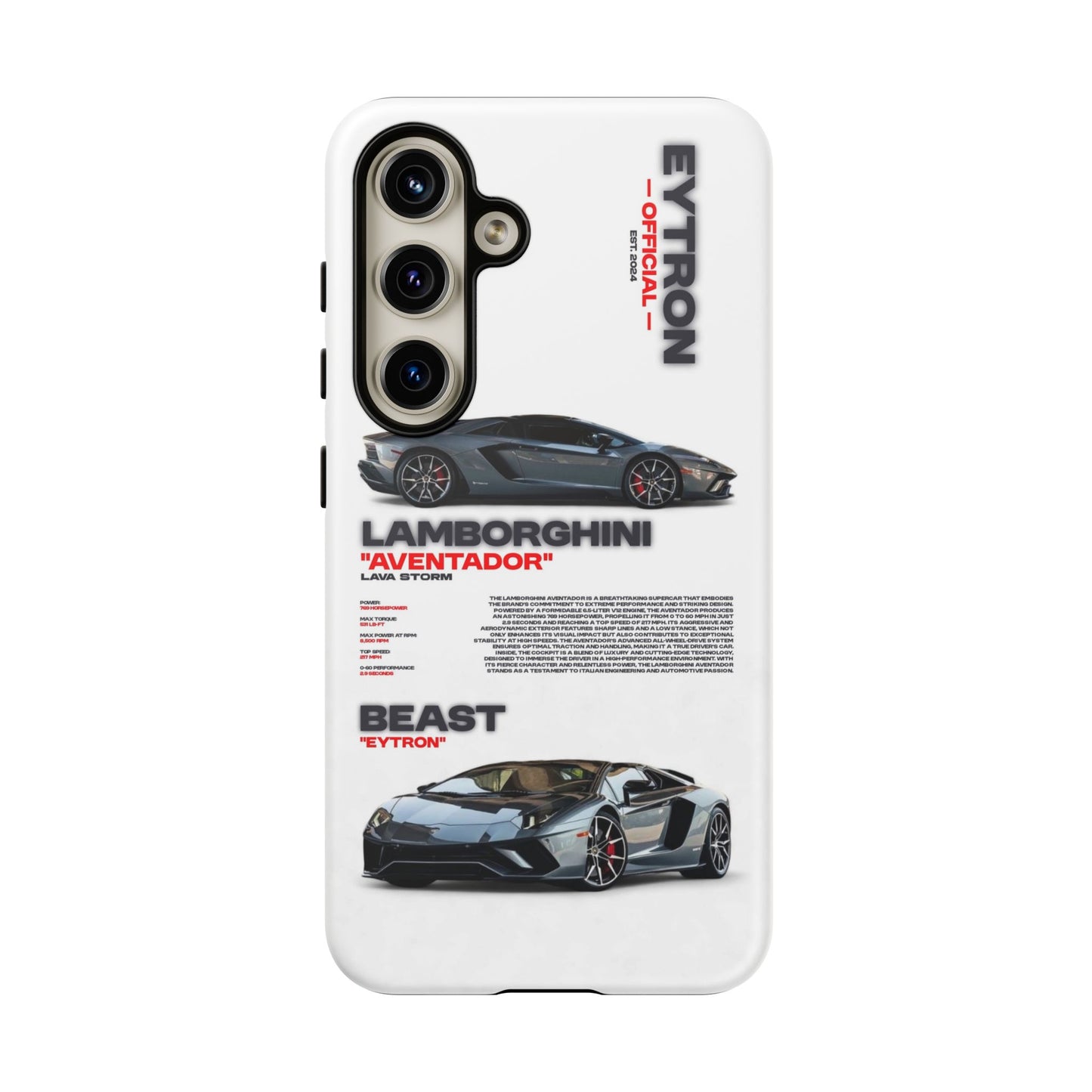 "Lava Storm" Sturdy Case