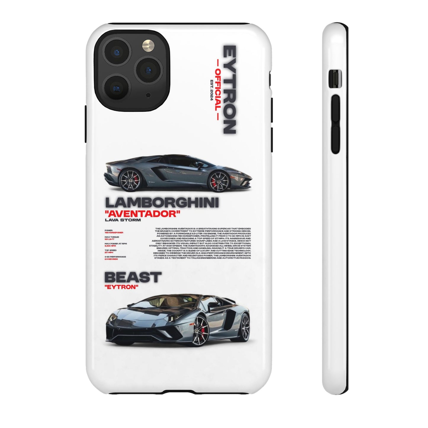 "Lava Storm" Sturdy Case
