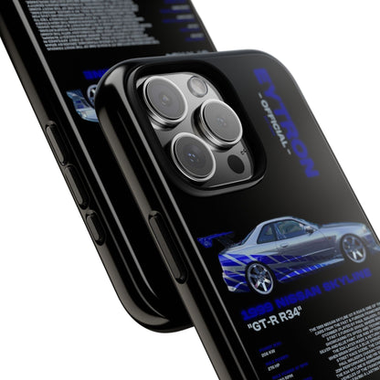 "GT-R R34" Sturdy Case