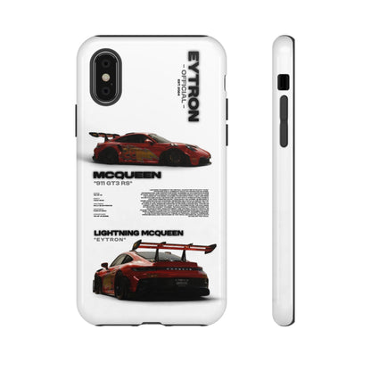 "McQueen" White Tough Case