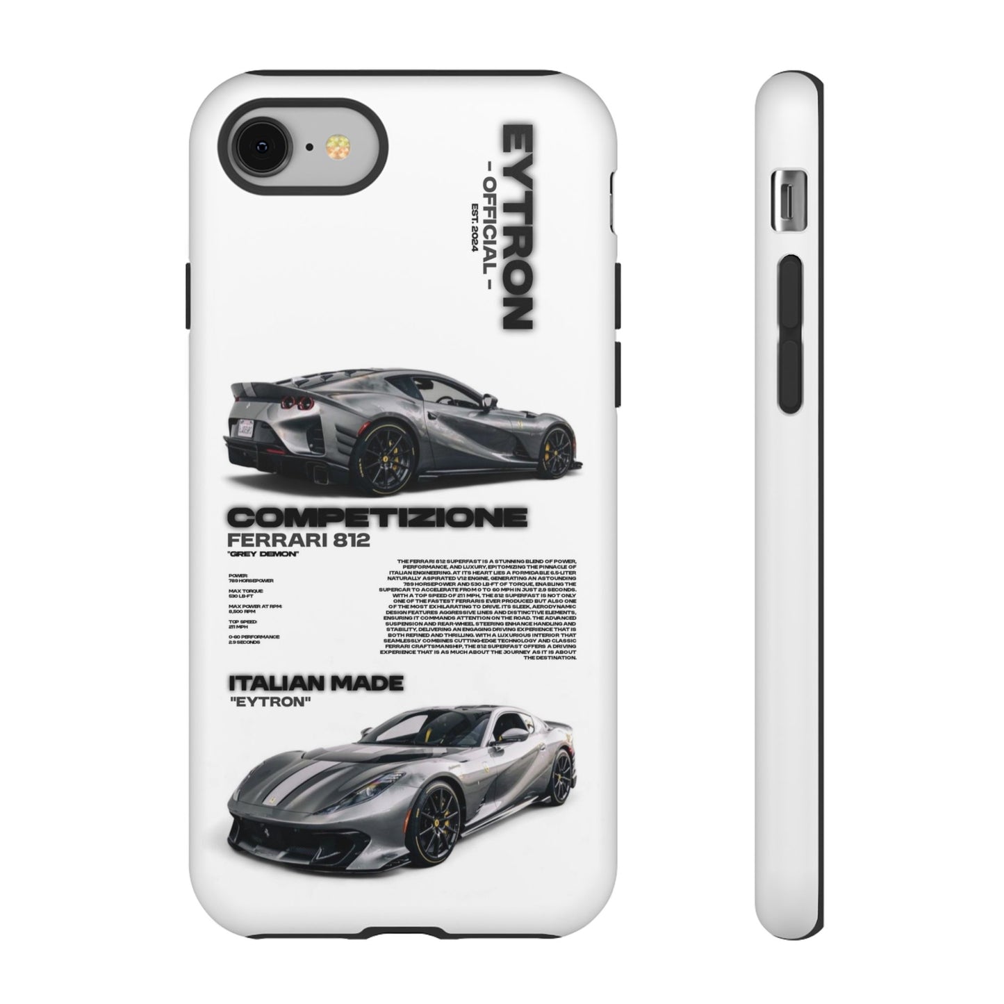 "Grey Demon" Sturdy Case