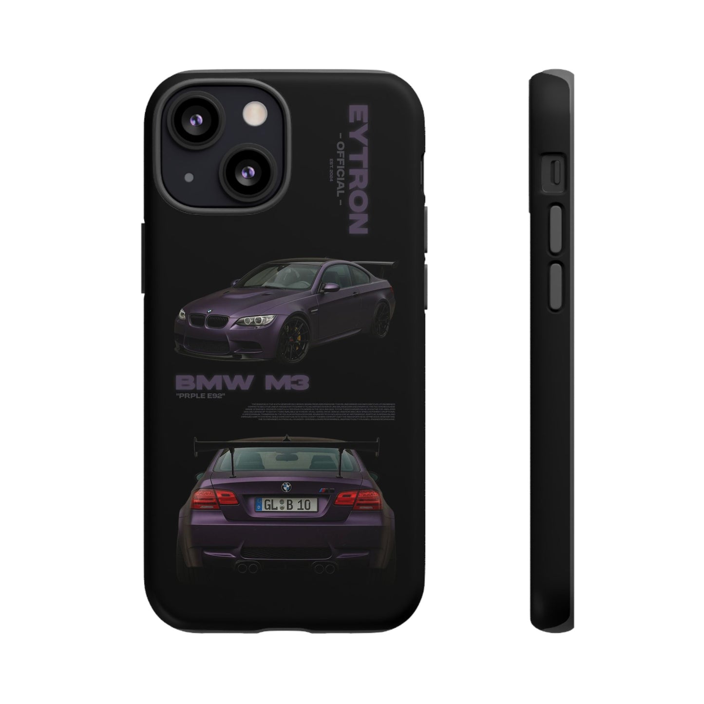 "PRPLE E92" Sturdy Case