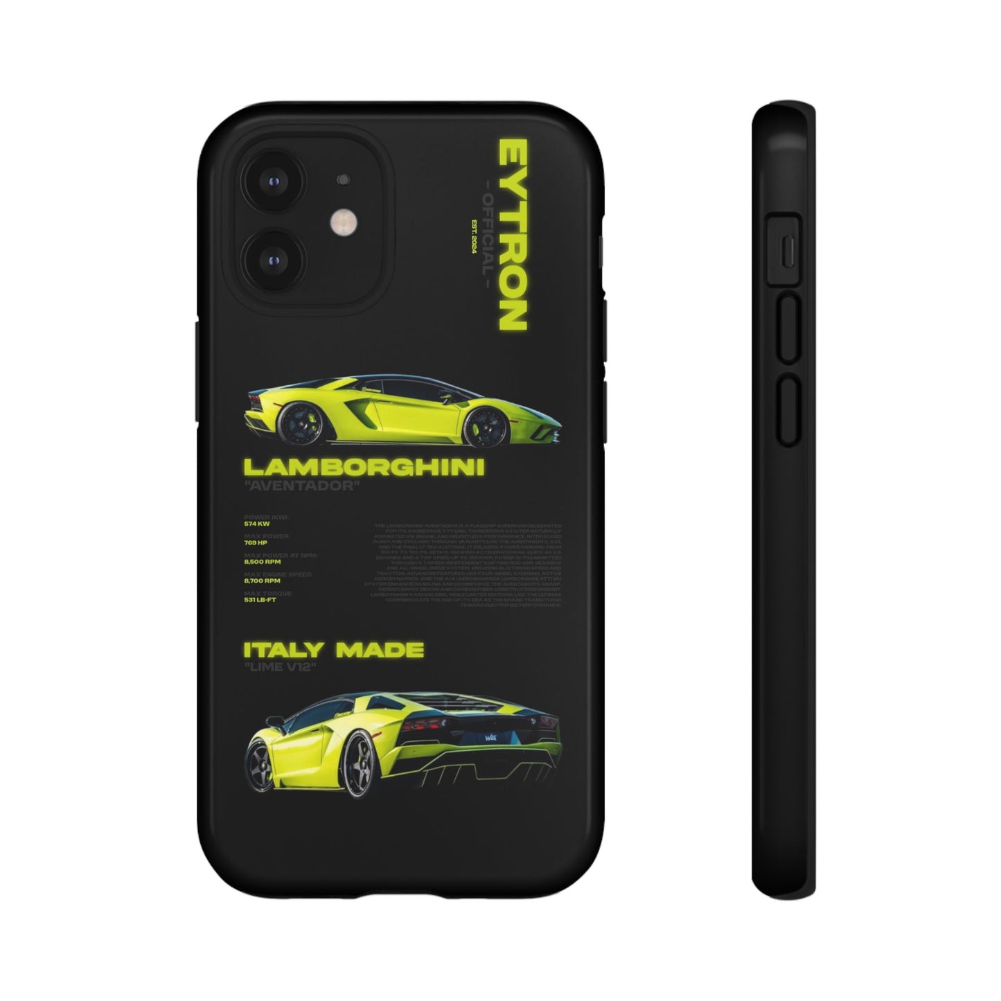 "Lime Bull" Sturdy Case