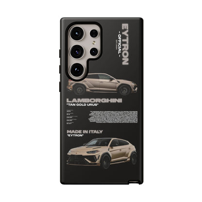 "Tan Gold Urus" Sturdy Case