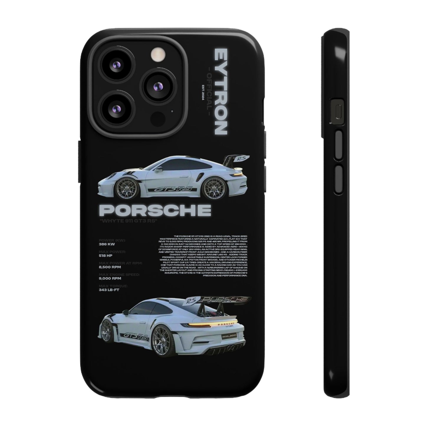"Whyte 911 GT3 RS" Sturdy Case