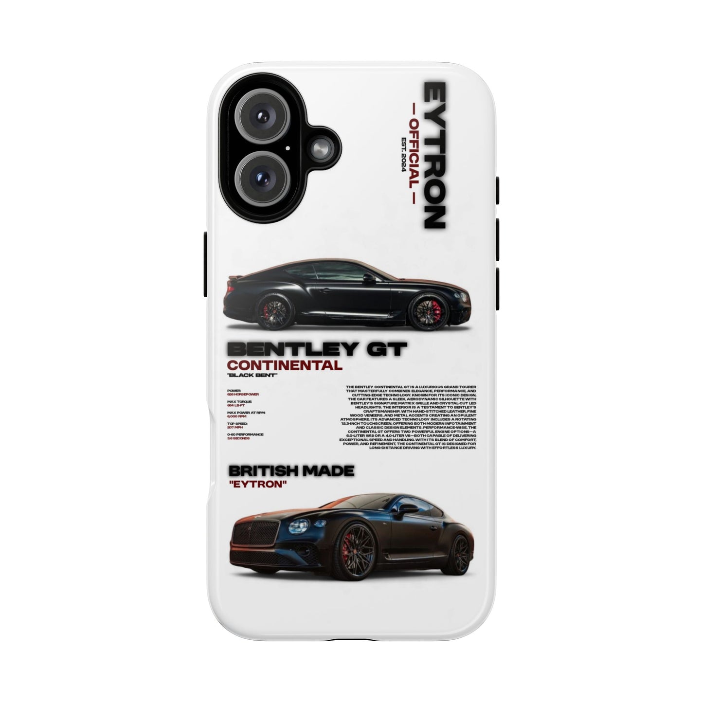 "Black Bent" Sturdy Case