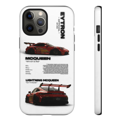 "McQueen" White Tough Case