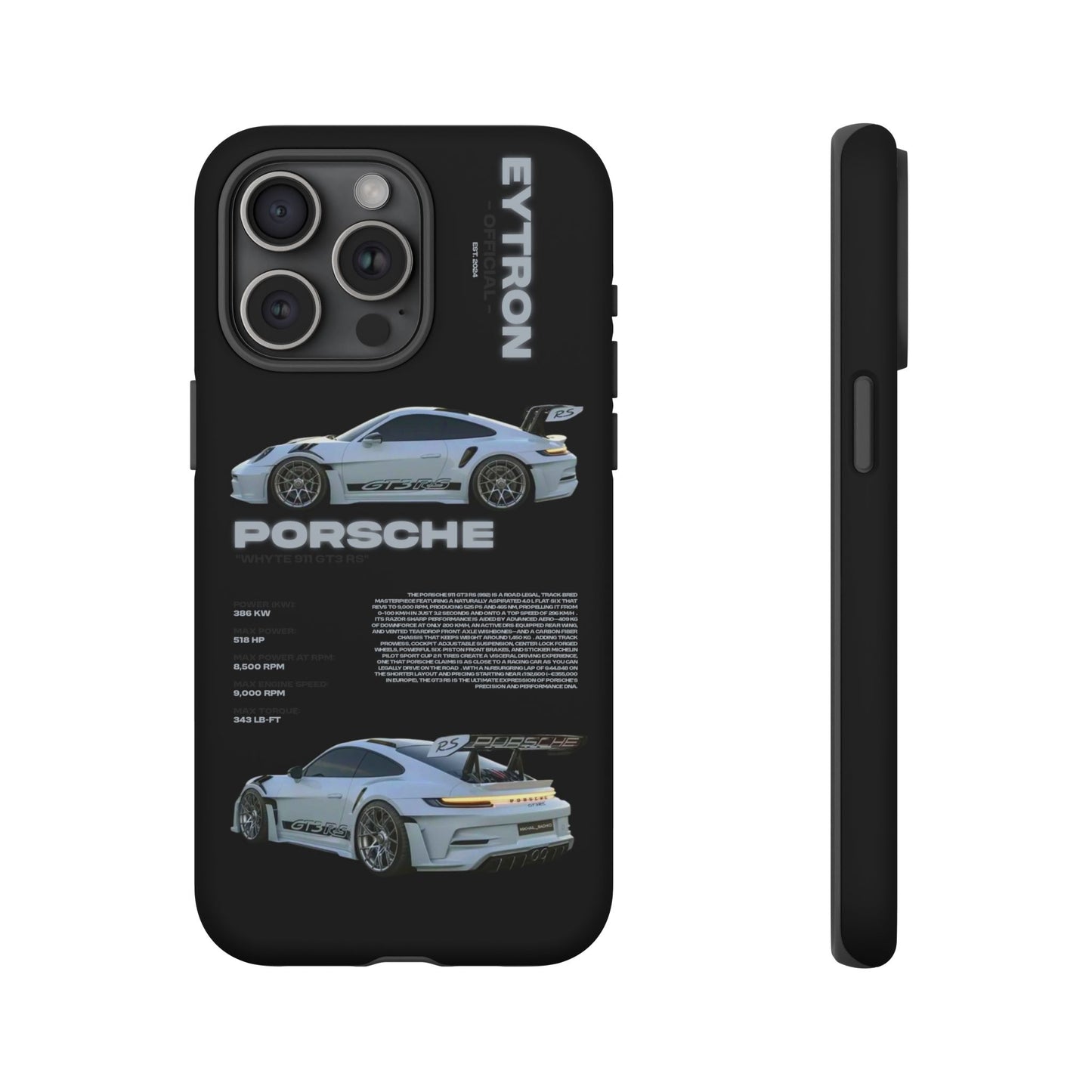"Whyte 911 GT3 RS" Sturdy Case