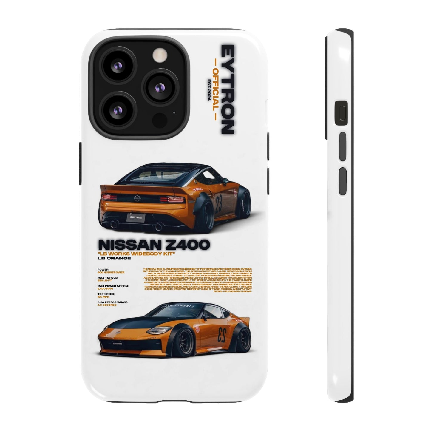 "LB Orange" Sturdy Case
