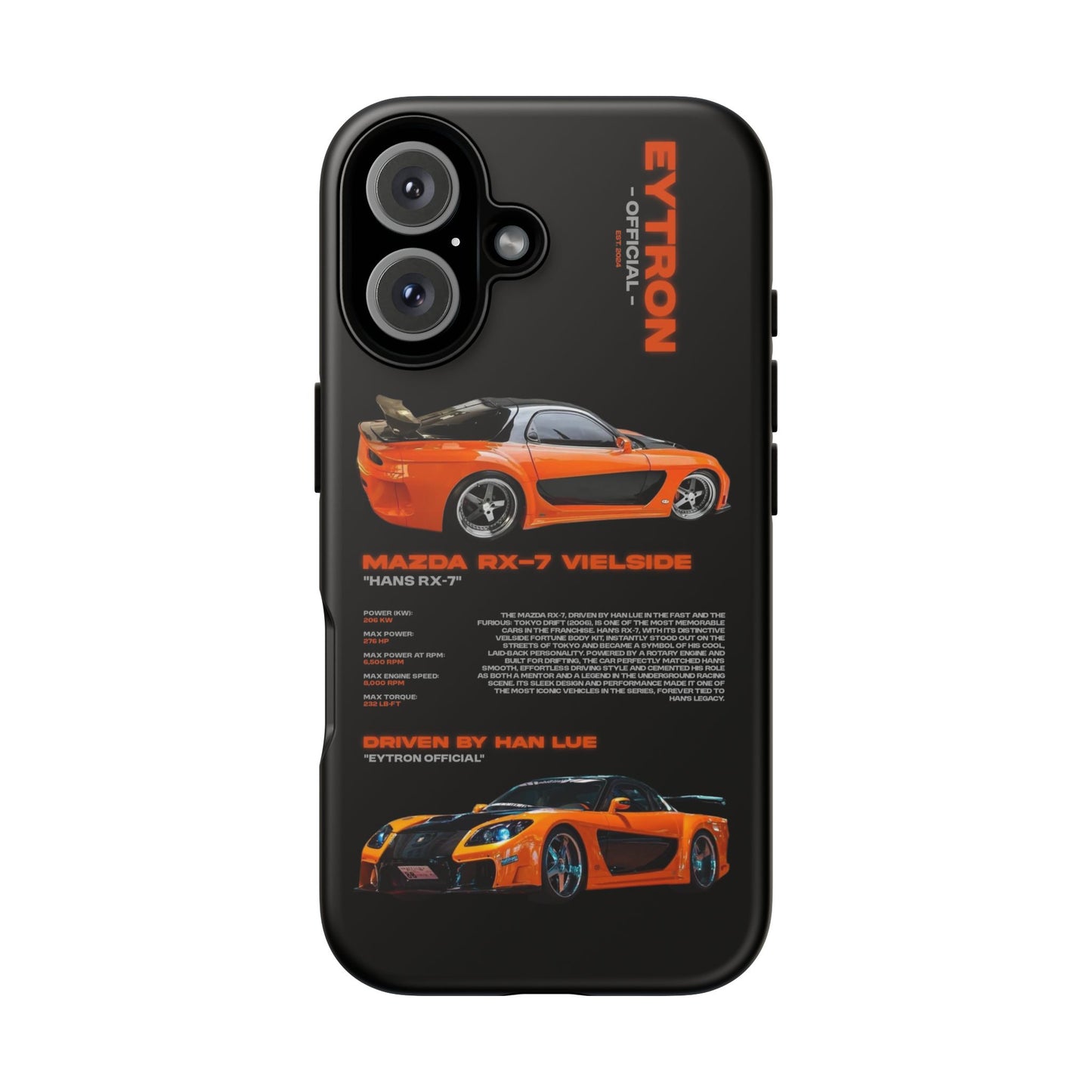 "Hans RX-7" Sturdy Case