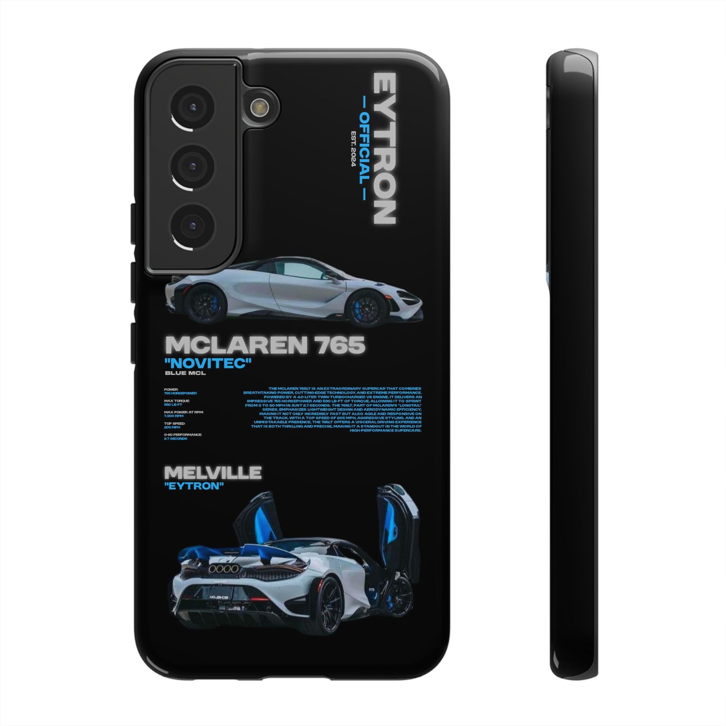 "Blue MCL" Sturdy Case