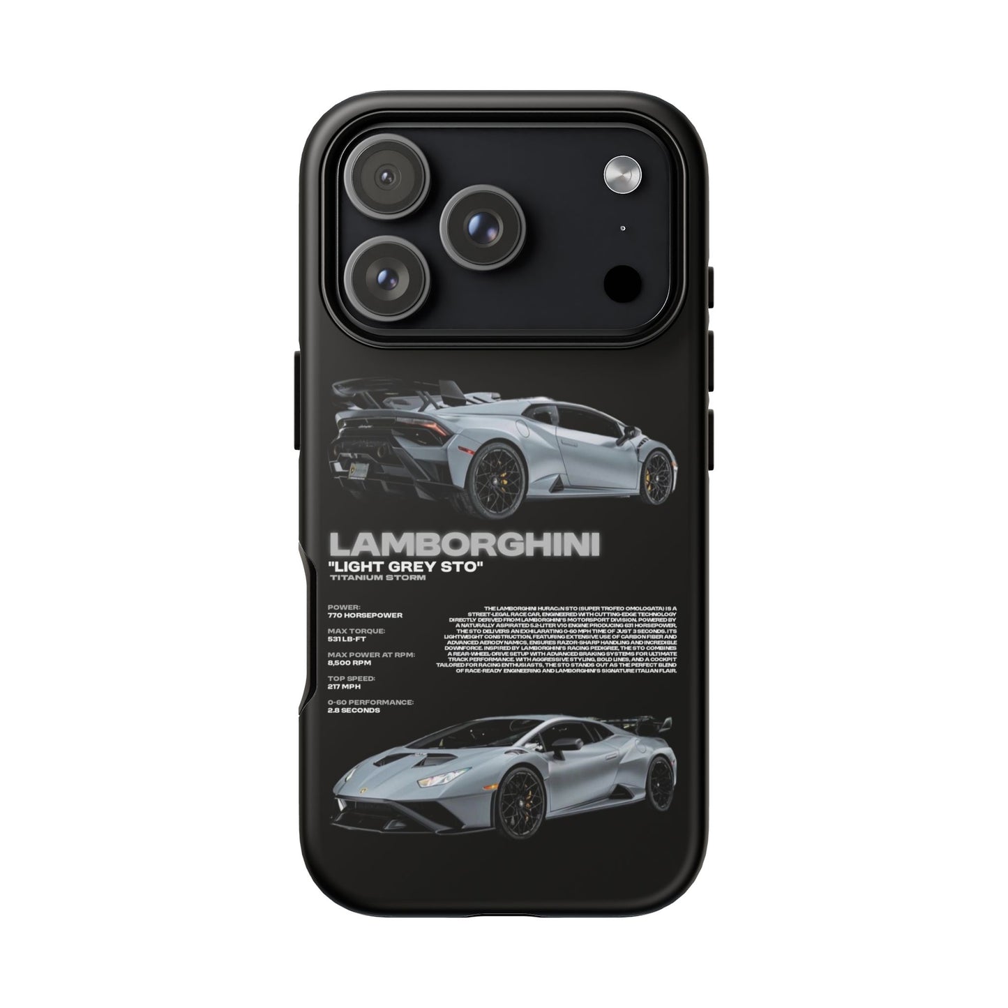 "Titanium Storm" Sturdy Case